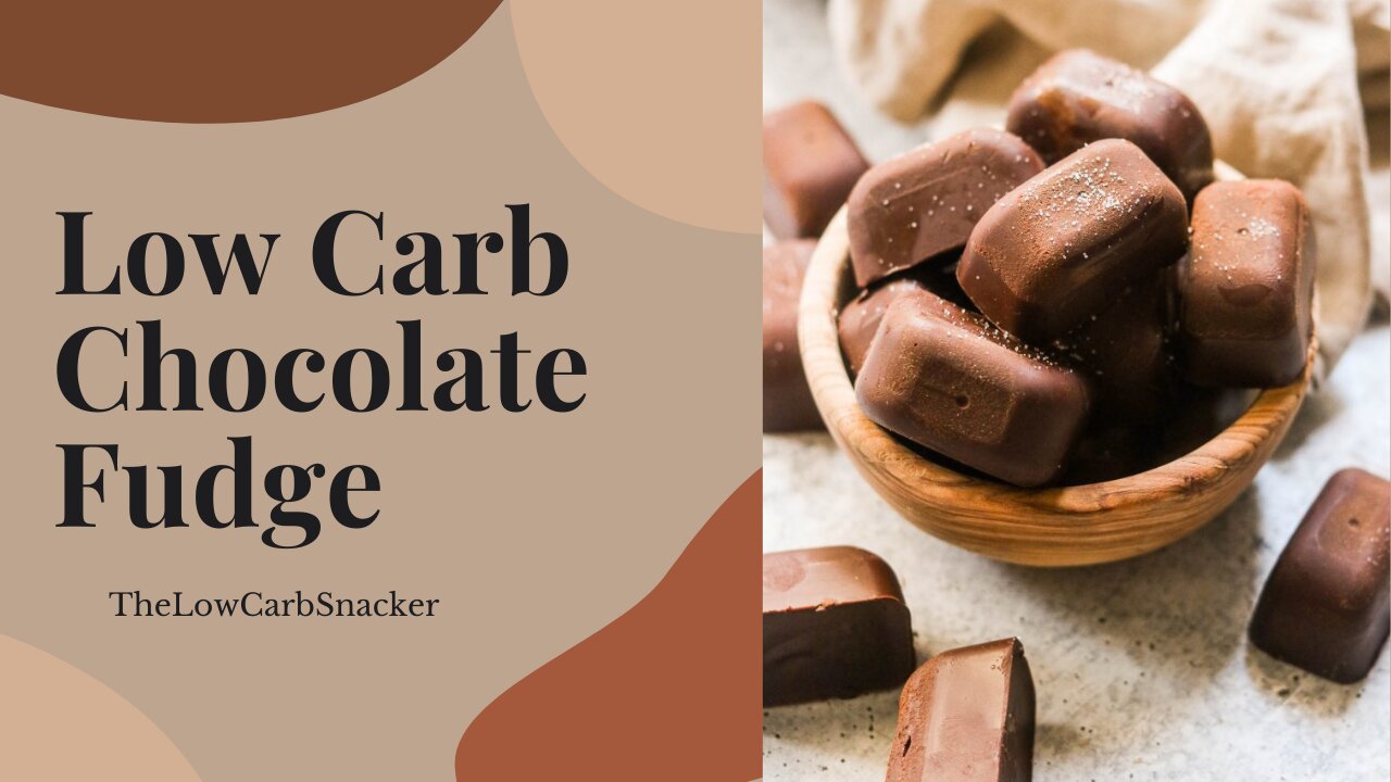 Low Carb Chocolate Fudge