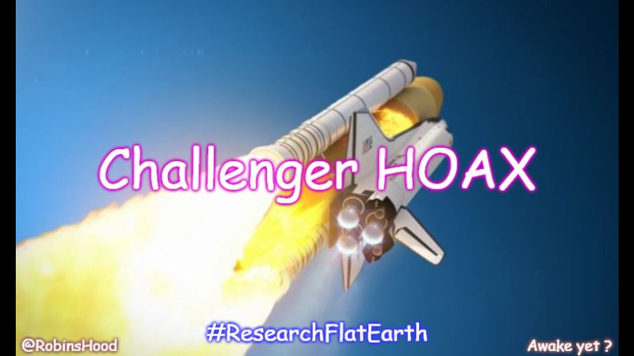 The Challenger Space Shuttle HOAX