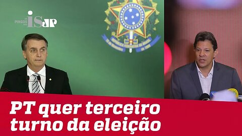 CUT quer terceiro turno da eleição