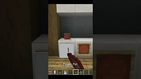 #minecraft | Furniture in Minecraft #shorts