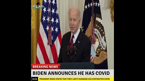 🚨BREAKING NEWS🚨 BIDEN ANNOUNCES HE HAS CONTRACTED COVID