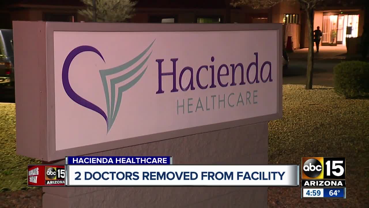 Hacienda doctors no longer providing healthcare services