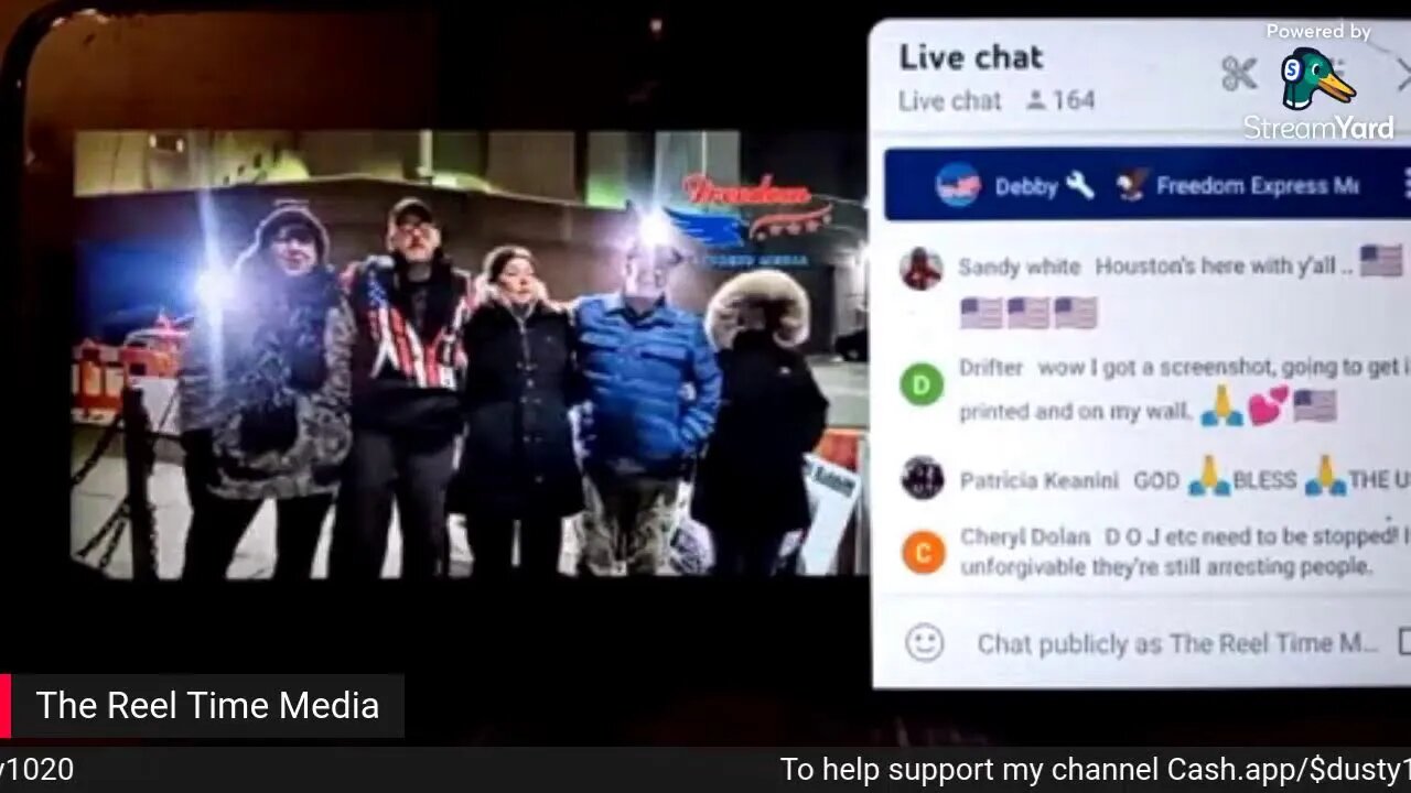 Live- Camp Freedom Restream J6 Vigil #sing4freedom
