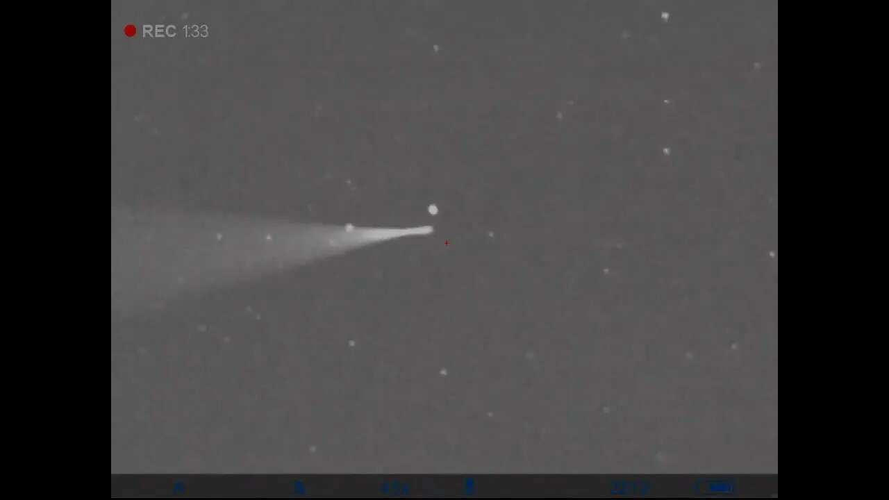 multiple objects/Cigar UFO flyby #3
