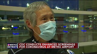 Detroit Metro Airport is now screening for coronavirus