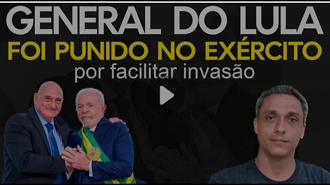 Urgente! General do LULA já facilitou a invasão criminosa de prédios públicos.