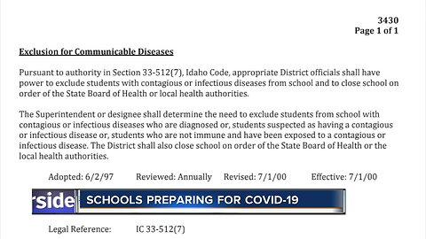 Schools preparing for COVID-19, no confirmed cases