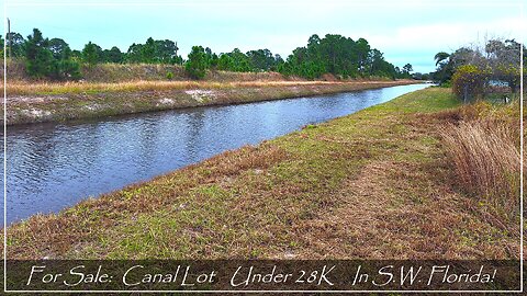 Canal LOT; 1152 Helen AVE, Lehigh Acres, FL 33974