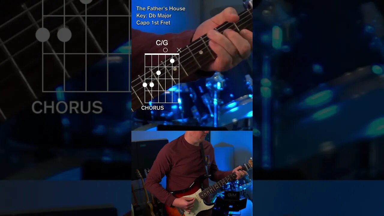 The Father’s House by Cory Asbury Lead Electric Guitar Tutorial Lesson #worshiptutorials