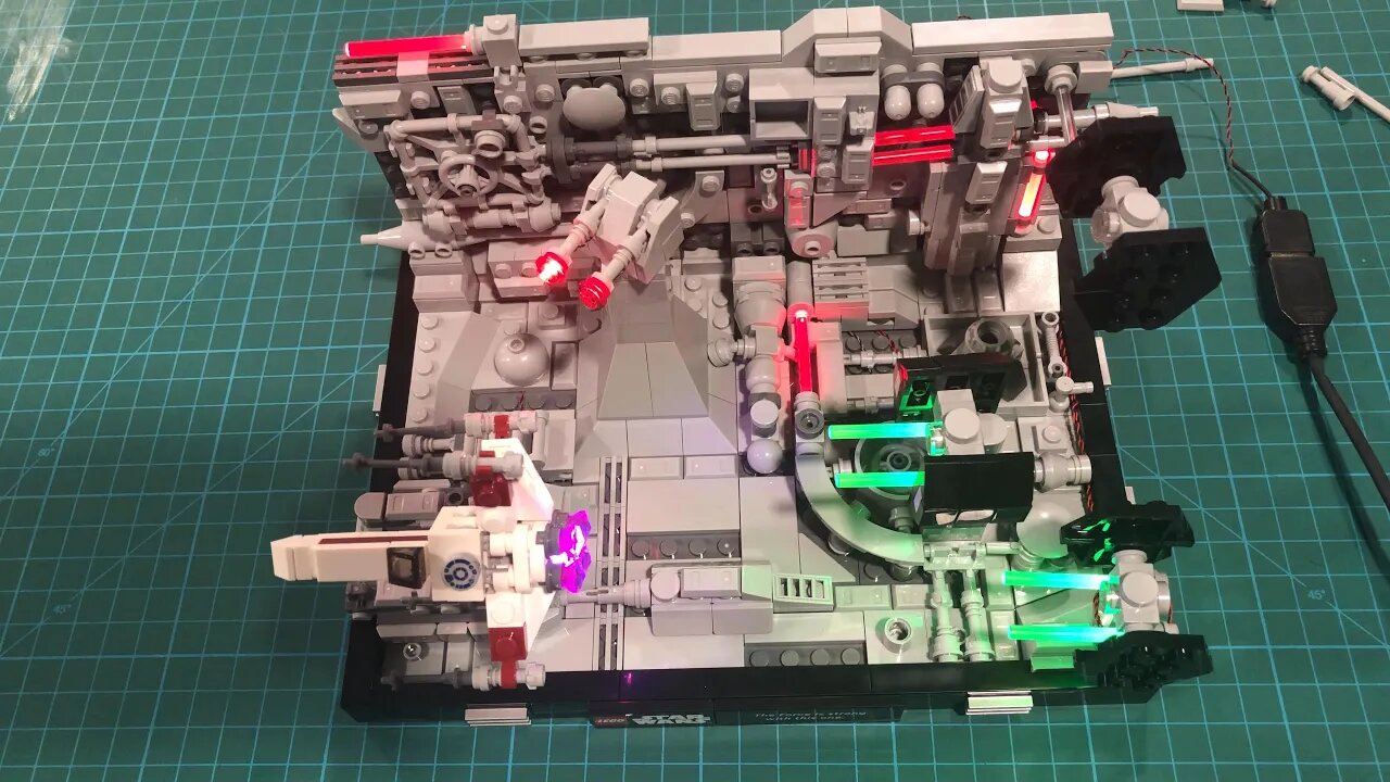 Lighting Lego 75329 - Death Star Trench Run