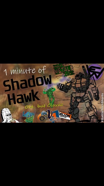 BATTLETECH #Shorts - Shadow Hawk; Old, but Classic