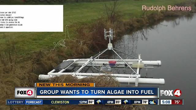 New algae clean up technology