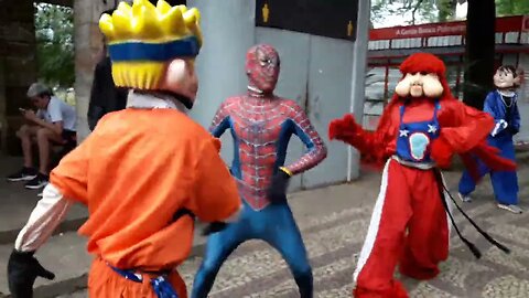 PASSINHOS DO FOFÃO, NARUTO, BEN10 E HOMEM-ARANHA, DANÇANDO NA CARRETA DA ALEGRIA TRIPLO X, LIKE 23