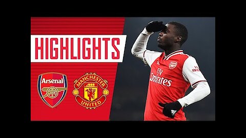 Arsenal 2-0 Manchester United - Jan 1, 2020, HIGHLIGHTS