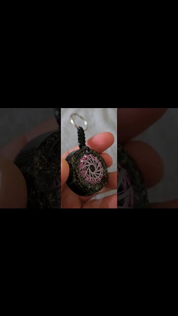 Orgonite Rodin Coil Keychain ⚛️✨️ Lifeforce ENERGY!!!