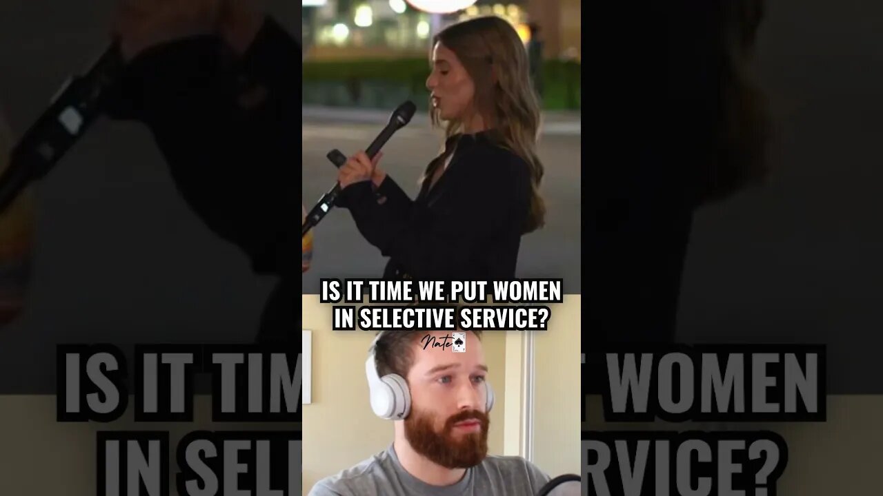 Should feminists be in the selective service? ⛓️