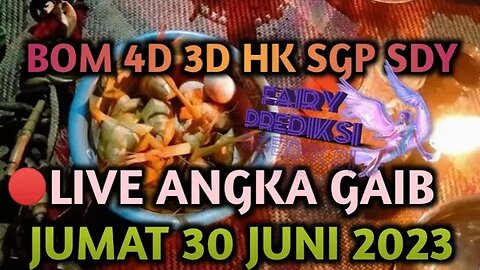 🔴 LIVE ANGKA GAIB JUMAT 30 JUNI 2023 ANGKA TUNGGAL HK SDY SGP