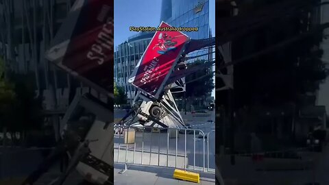 Sydney is creatively advertising the release of the new Spider-Man on