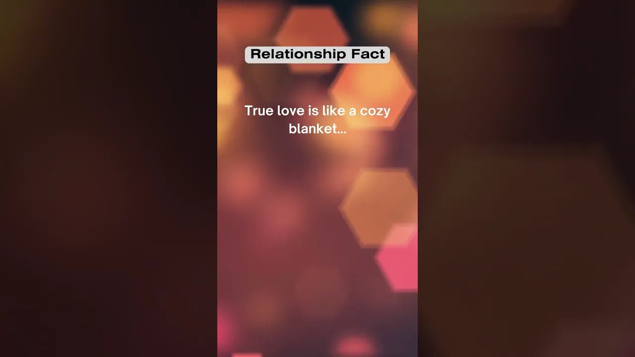 True love is like a cozy blanket #shorts #facts #psychologyfacts