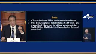 Gov. Cuomo Blames Nursing Home Staff for COVID Deaths, Not His Policy