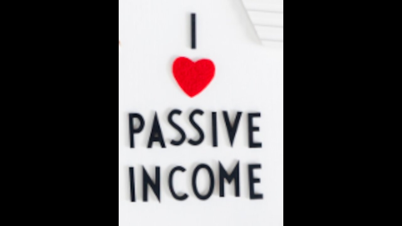 6 Legit basic passive income sources for people in 20's