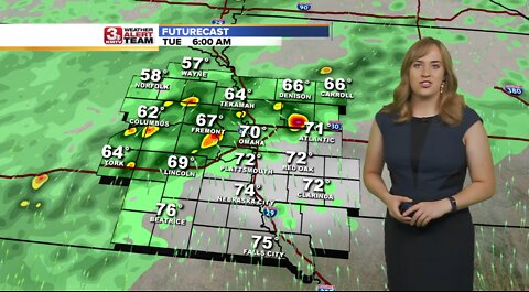 Audra's Tuesday Forecast