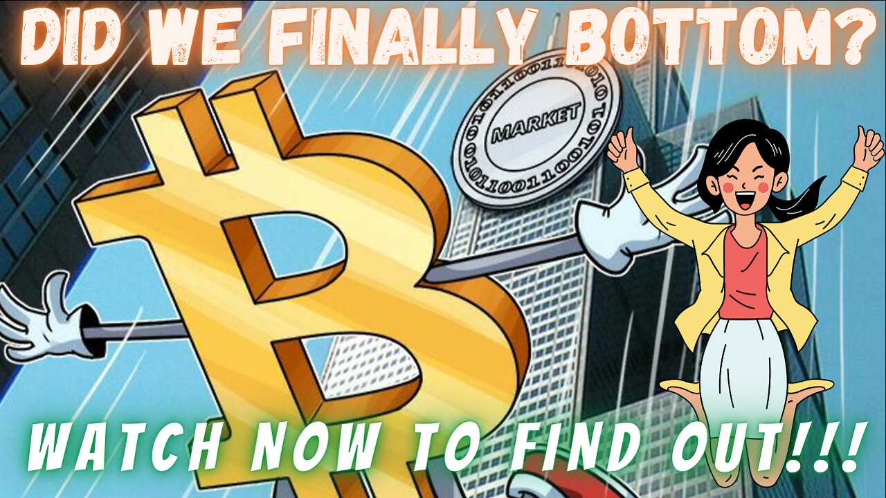 Is The Dump Over For Bitcoin ($BTC) & Ethereum ($ETH) ??? WATCH NOW TO FIND OUT!!!