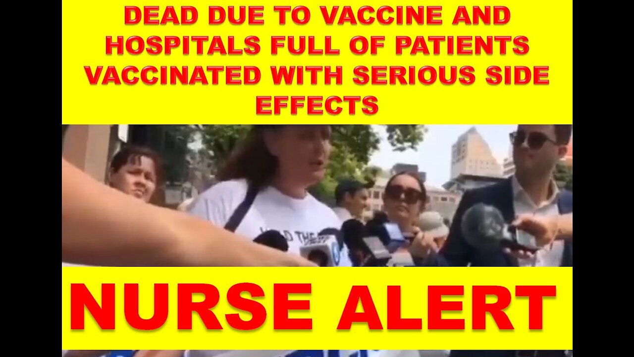 DEAD DUE TO VACCINE * VACCINATED WITH SERIOUS SIDE EFFECTS