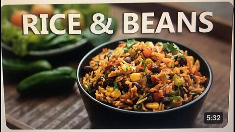 Mexican Inspired Rice and Beans Recipe 🪅 Healthy One Pot Black Bean Vegan Food (Super Easy)