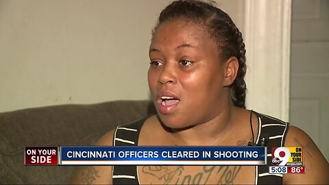 Body camera shows Cincinnati police confront woman with knife