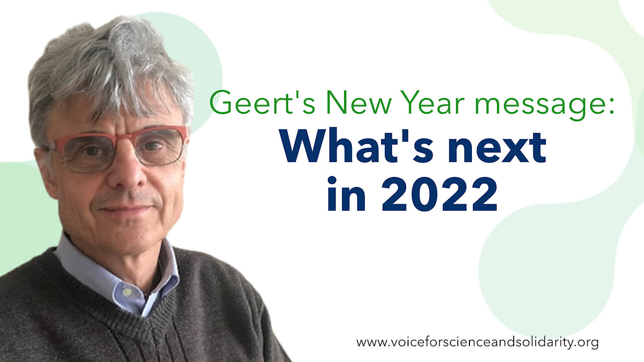 Geert's New Year message: What's next in 2022