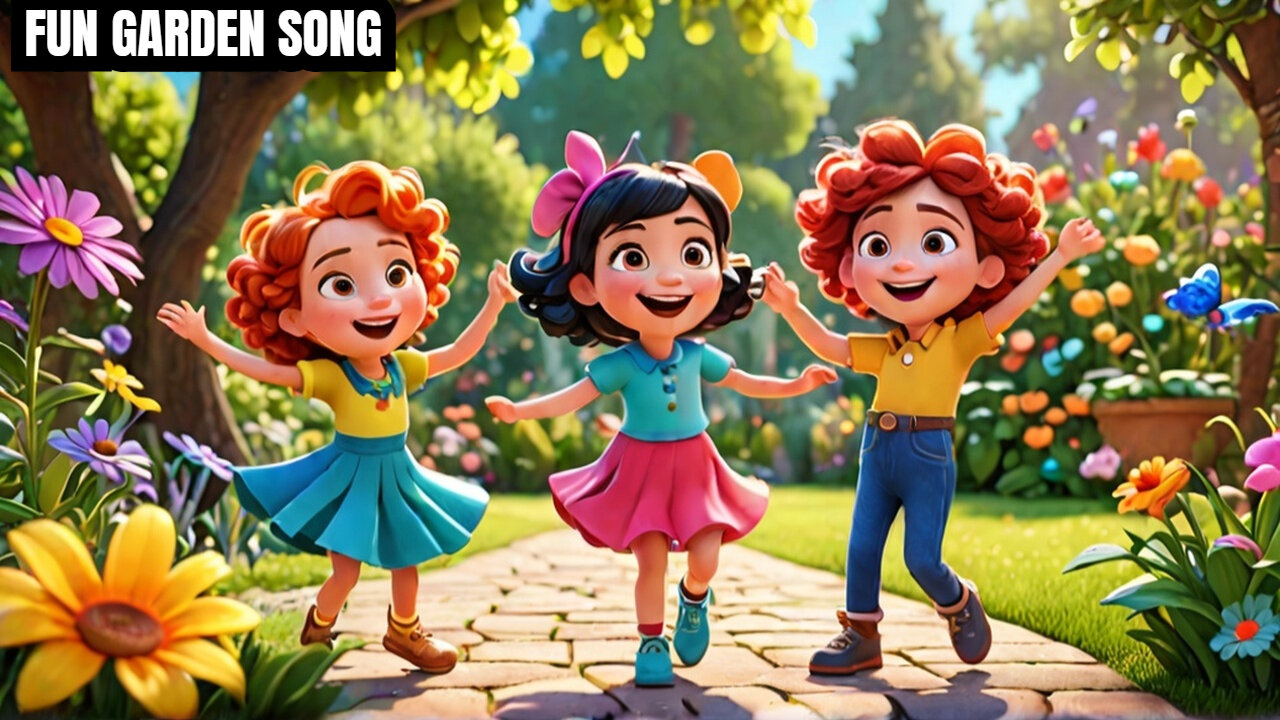 SING ALONG with this FUN Garden Song for Kids!