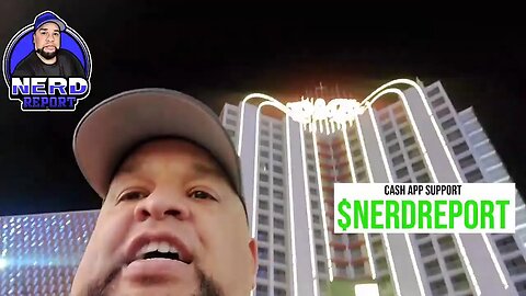 In Vegas at The Fremont Experience!