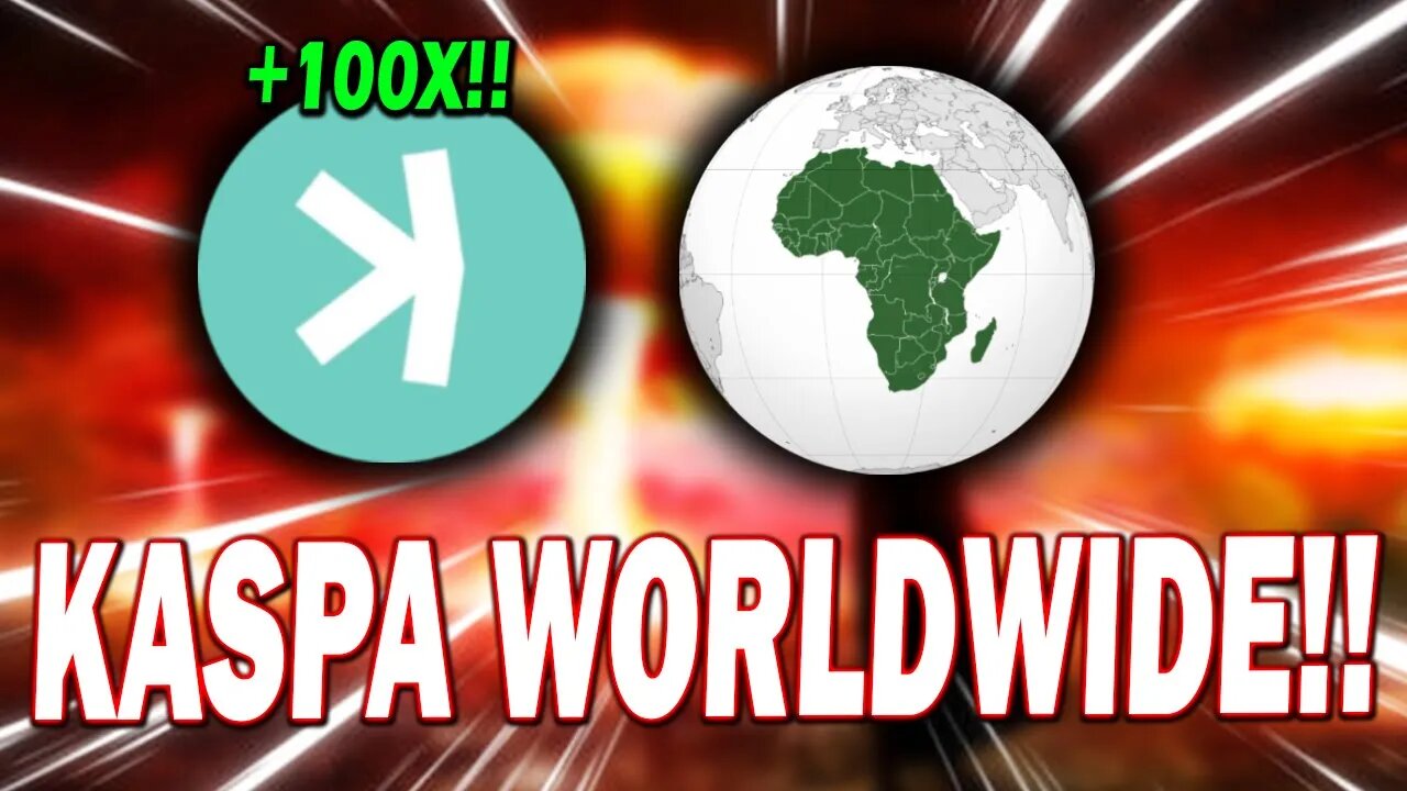 KASPA TAKES OVER AFRICA!! KASPA MASS ADOPTION WILL TAKE THE WORLD BY STORM!! *WATCH THIS NOW!*