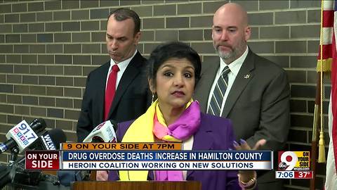 Drug overdose deaths increase