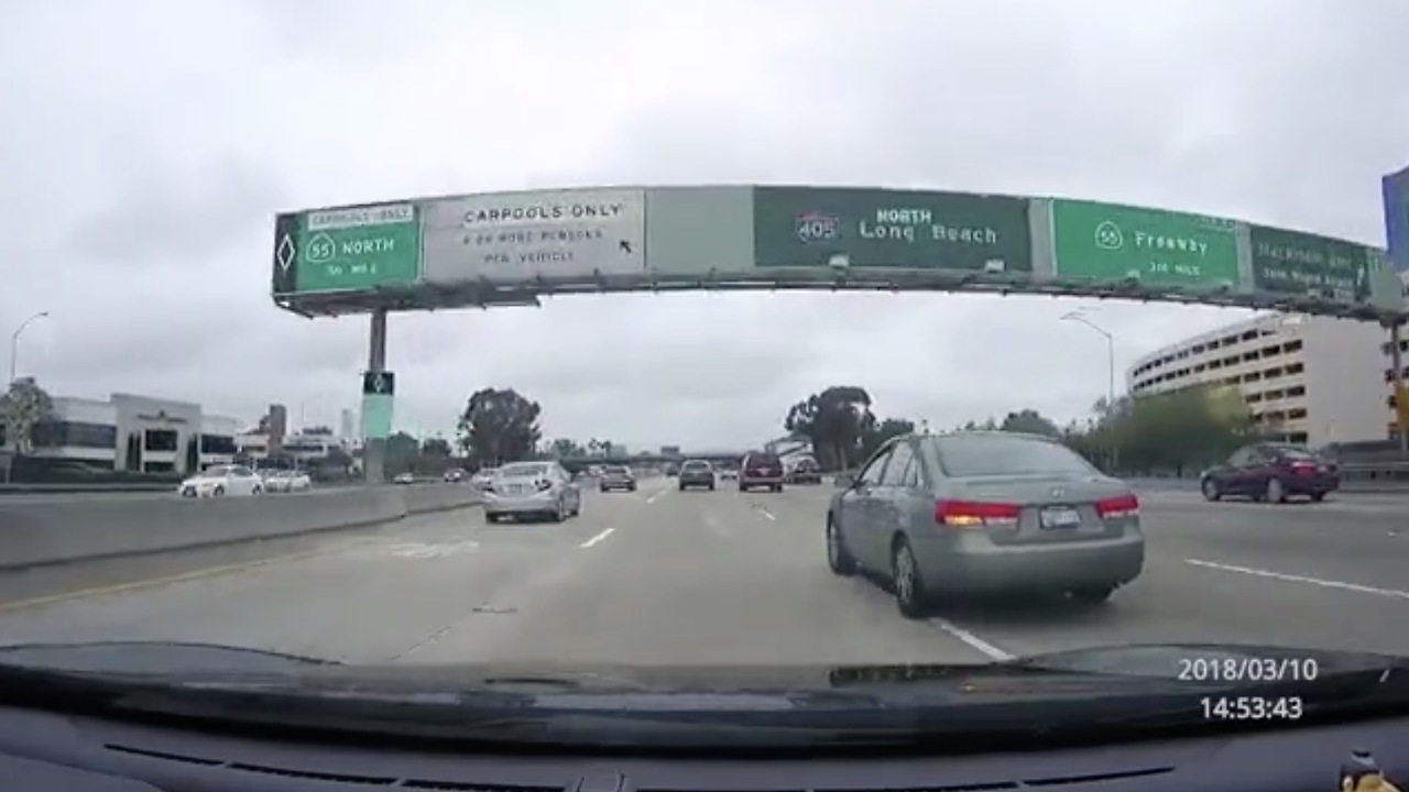 This Driver Just Got Surprised By An Insurance Scammer On The Highway