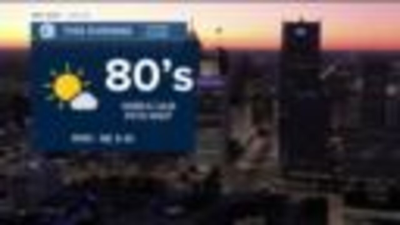 A dry and hot week ahead