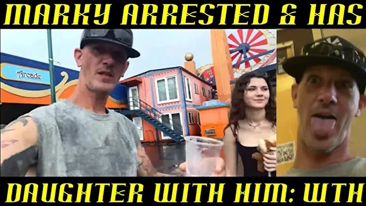 Frauditor Marky Arrested for Disorderly Conduct & Daughter Watches!