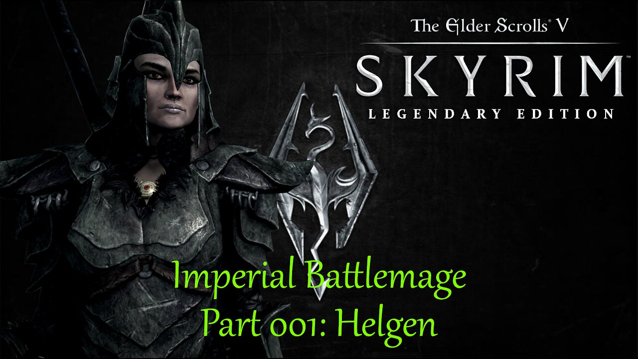 Skyrim - Imperial Battlemage Random Class Challenge (Part 001: Helgen)