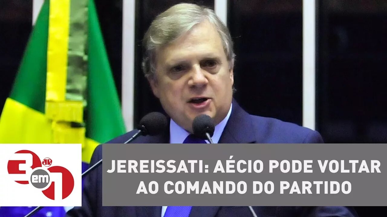 Presidente interino do PSDB admite que Aécio Neves pode voltar ao comando do partido