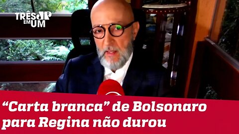 #JosiasDeSouza: Durou menos de uma semana a "carta branca" de Bolsonaro para Regina Duarte.