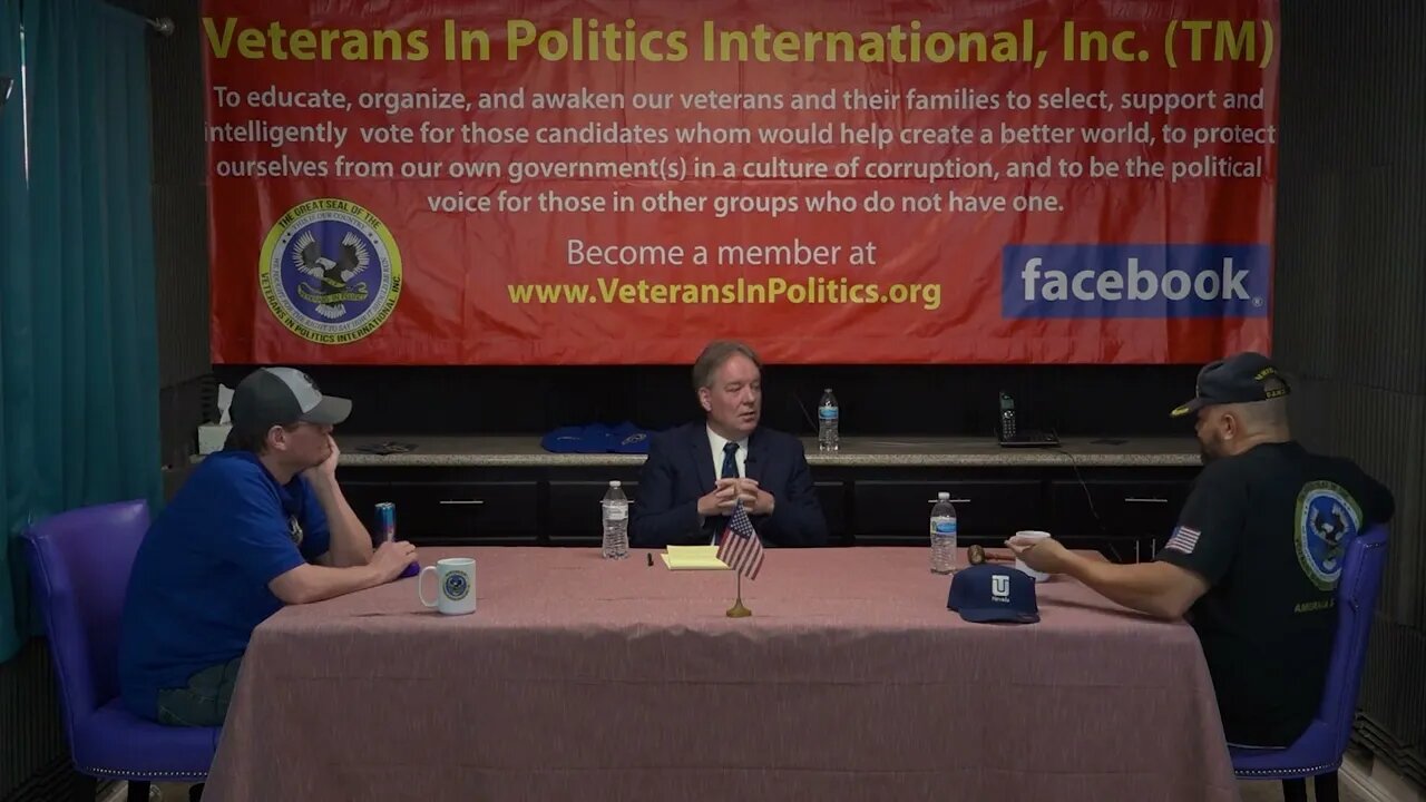 Bert Brown Las Vega Municipal Court Judge Department 4 on the Veterans In Politics Video talk-show