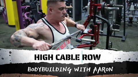 HIGH CABLE ROW 101