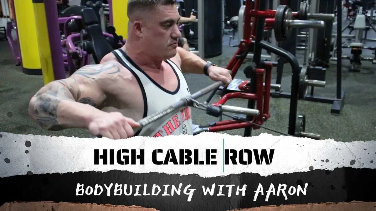 HIGH CABLE ROW 101
