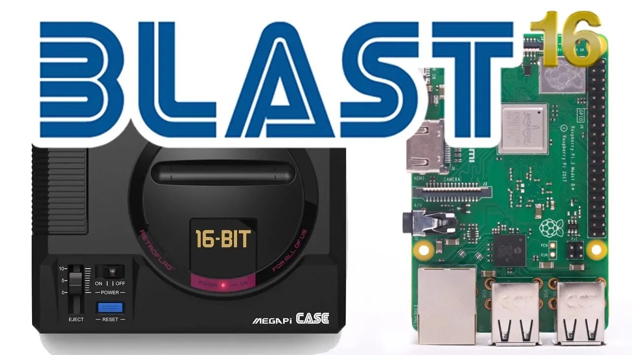 Build Your Own Genesis Mini With BLAST16! Everything You Need To Know Tutorial!
