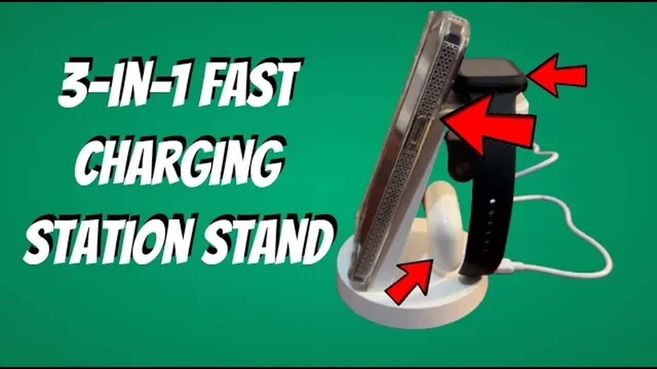 All in One Dumterr Charging Station (iPhone, Airpods, Apple Watch)