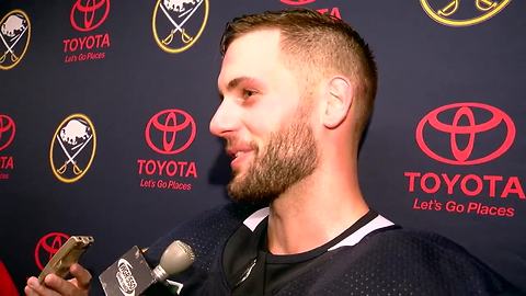 09/15 Marco Scandella addresses media after practice