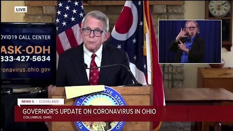 Gov. DeWine issues curfew beginning Thursday