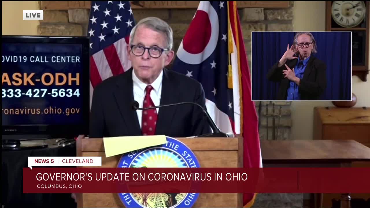 Gov. DeWine issues curfew beginning Thursday