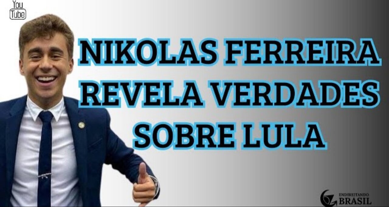 27.03.24 (MANHÃ) - Jornal da Bagaceira Brasil - NIKOLAS FERREIRA REVELA VERDADES SOBRE LULA